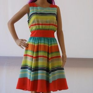 J. Taylor Multi-Color Dress